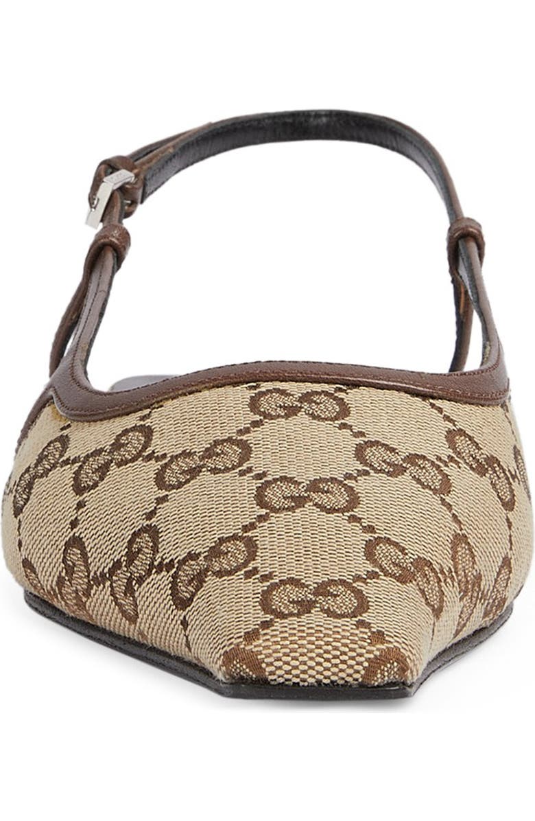 Gucci Demi GG Slingback Flat, Alternate, color,