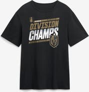 FANATICS Men's Fanatics Black Vegas Golden Knights 2026 Pacific Division Champions T-Shirt