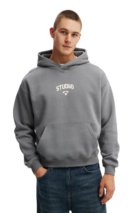 Men's Box Fit Graphic Hoodie