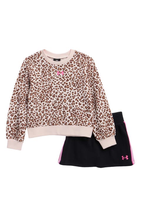 Kids' Rival Printed Top & Skirt Set