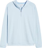 Peter Millar Pine Performance Quarter Zip Hoodie