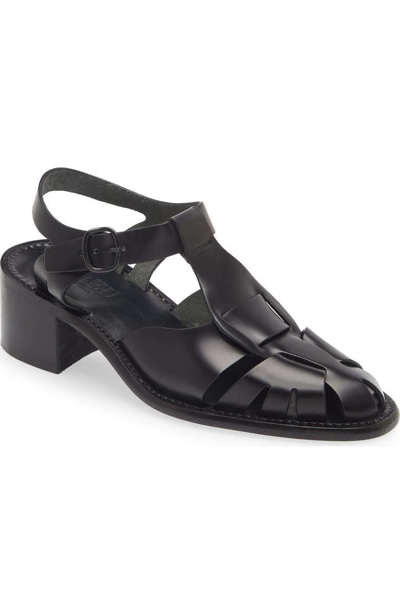 HEREU Pesca Block Heel Fisherman Sandal, Main, color,