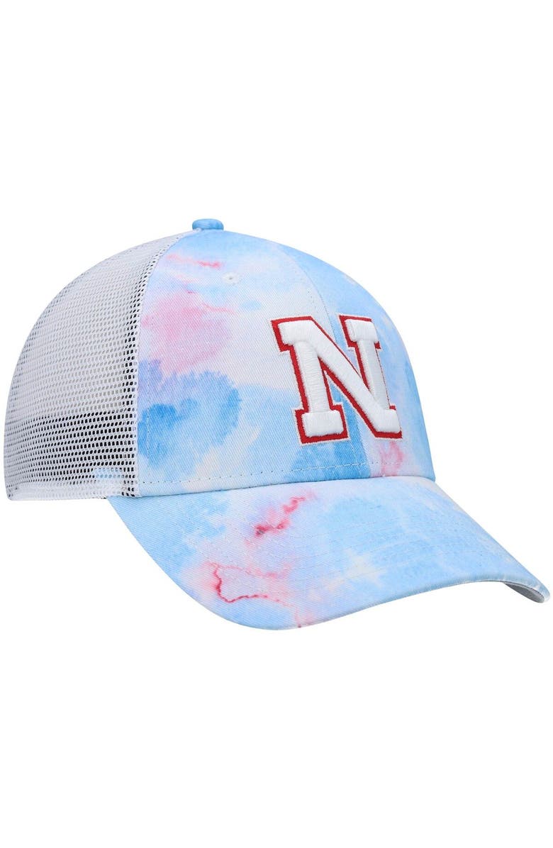 '47 Women's '47 White Nebraska Huskers Casey MVP Trucker Snapback Hat, Alternate, color, 