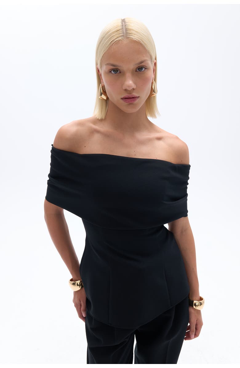 Nocturne Off The Shoulder Blouse, Main, color, 