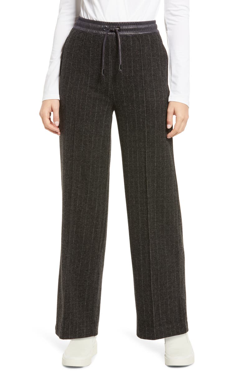 Lysse ́ Relic Pinstripe Wide Leg Drawstring Pants, Main, color,