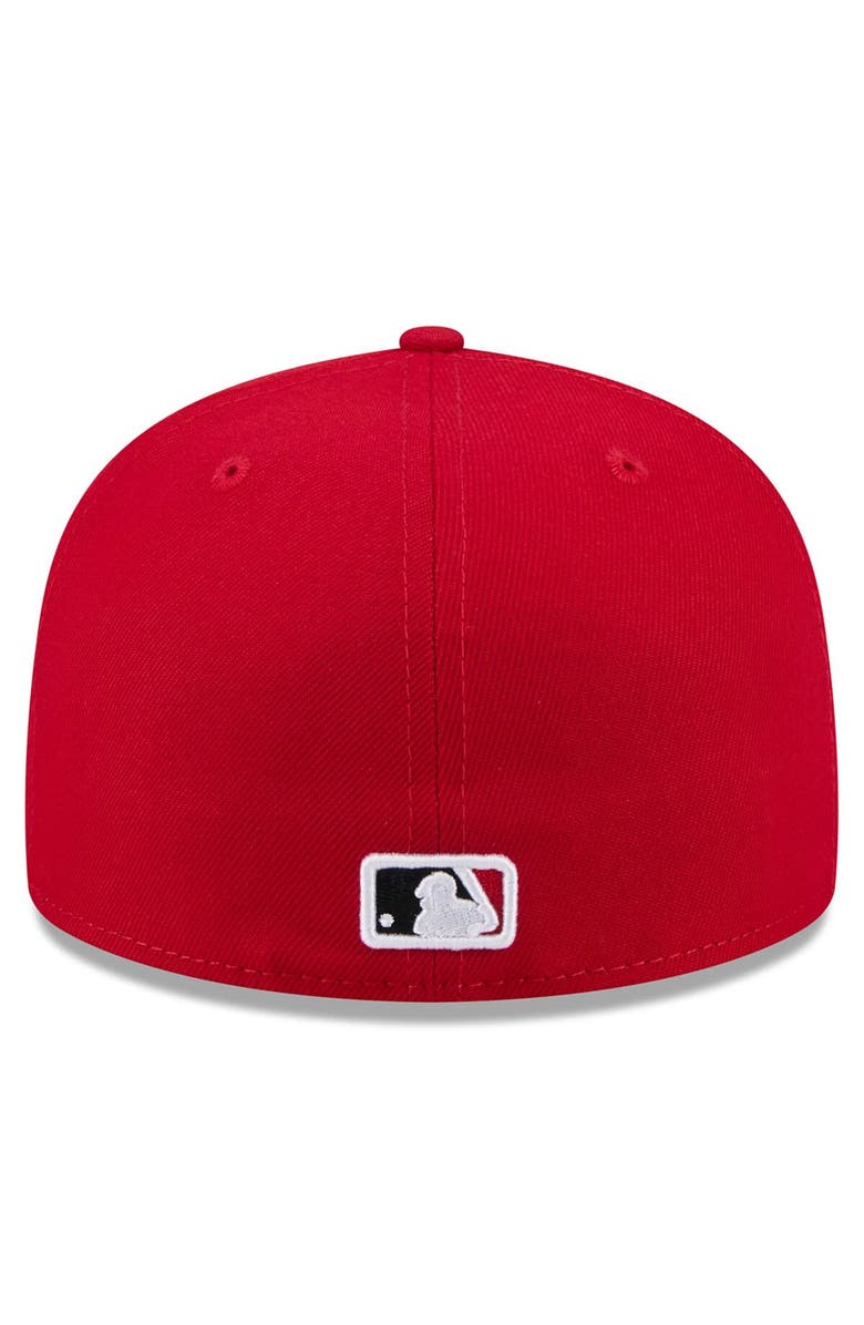 New Era Men's New Era Red Cincinnati Reds 2025 Jackie Robinson Day 59FIFTY Fitted Hat, Alternate, color, Red