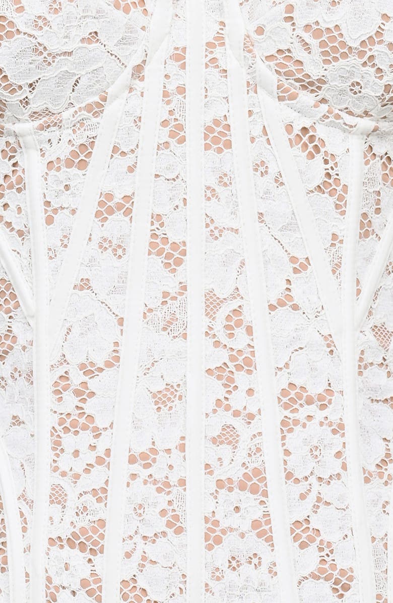 HOUSE OF CB Rania Lace Corset Top, Alternate, color,