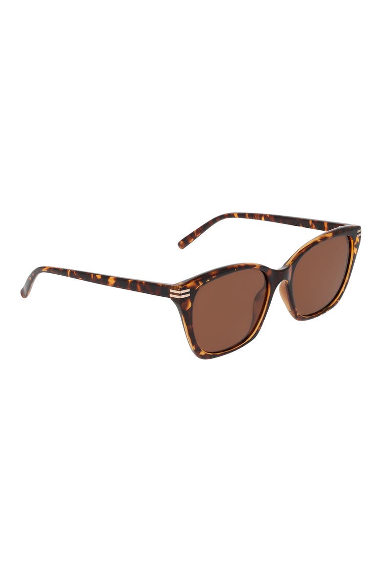 54mm Cat Eye Sunglasses, Alternate, color, TORTOISE