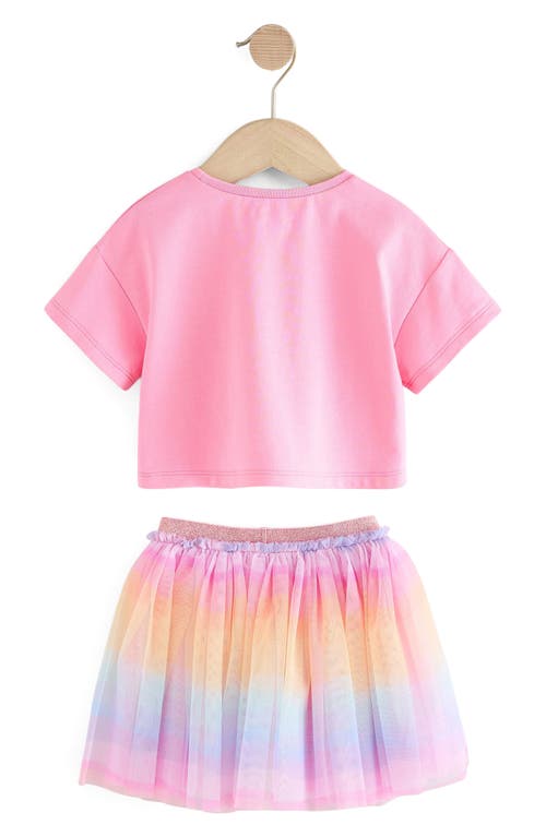 Next Kids' T-shirt & Rainbow Tutu Skirt Set (baby, Toddler & Little Kid