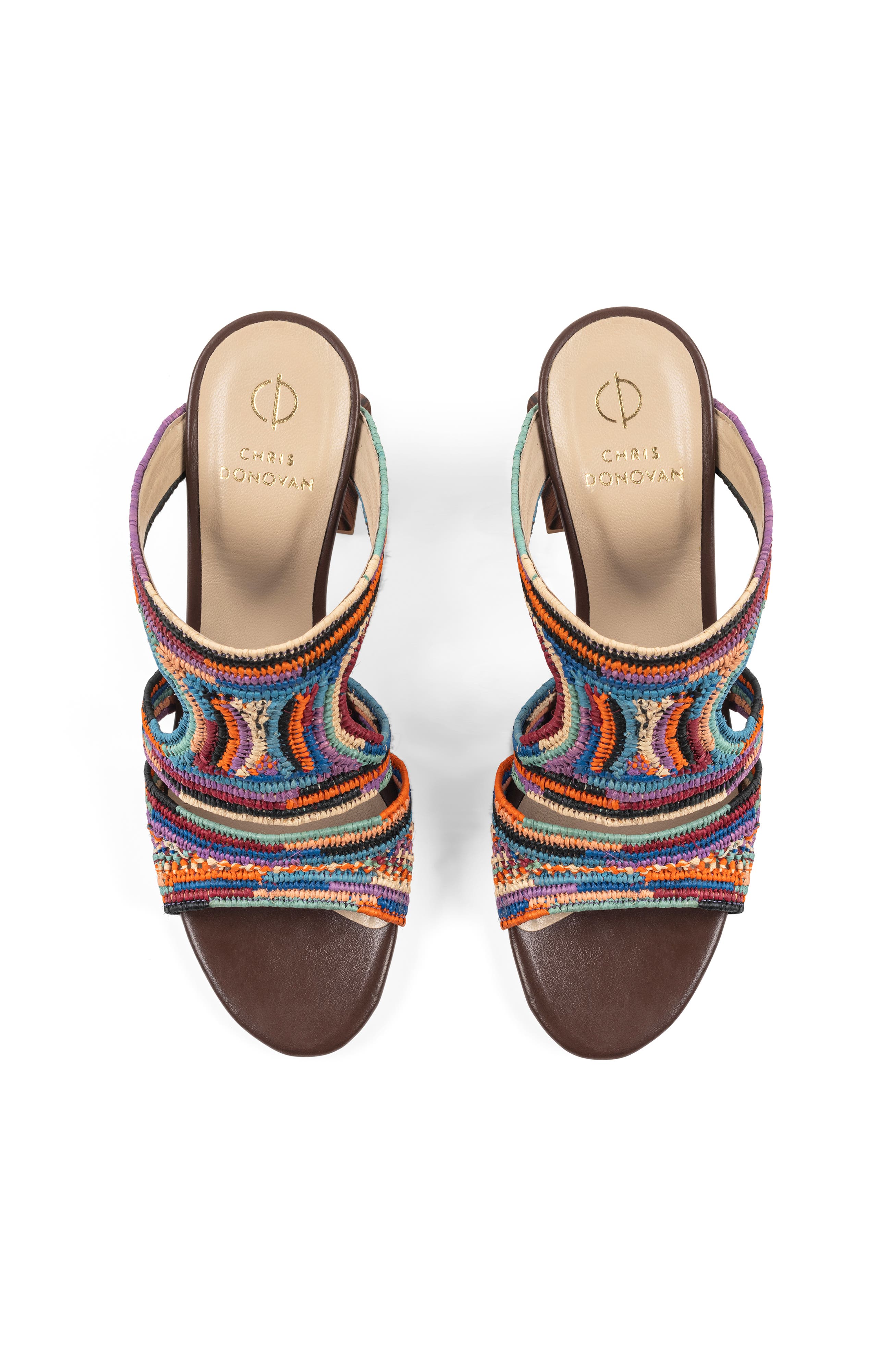 Glade Sandal, Alternate, color, Multicolour Raffia