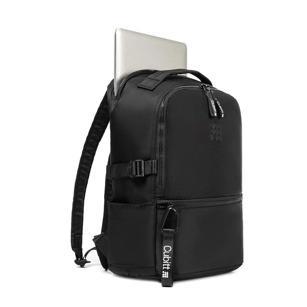 black small laptop backpack for Men Slim & Expandable Travel Backpack with USB Charging Port Water Resistant Anti-Theft Business Backpack Fits 15.6In Laptop for Commute Work College with Bag(Business Black) : Electronics adjustable straps Tactical Briefcase Small Military 12