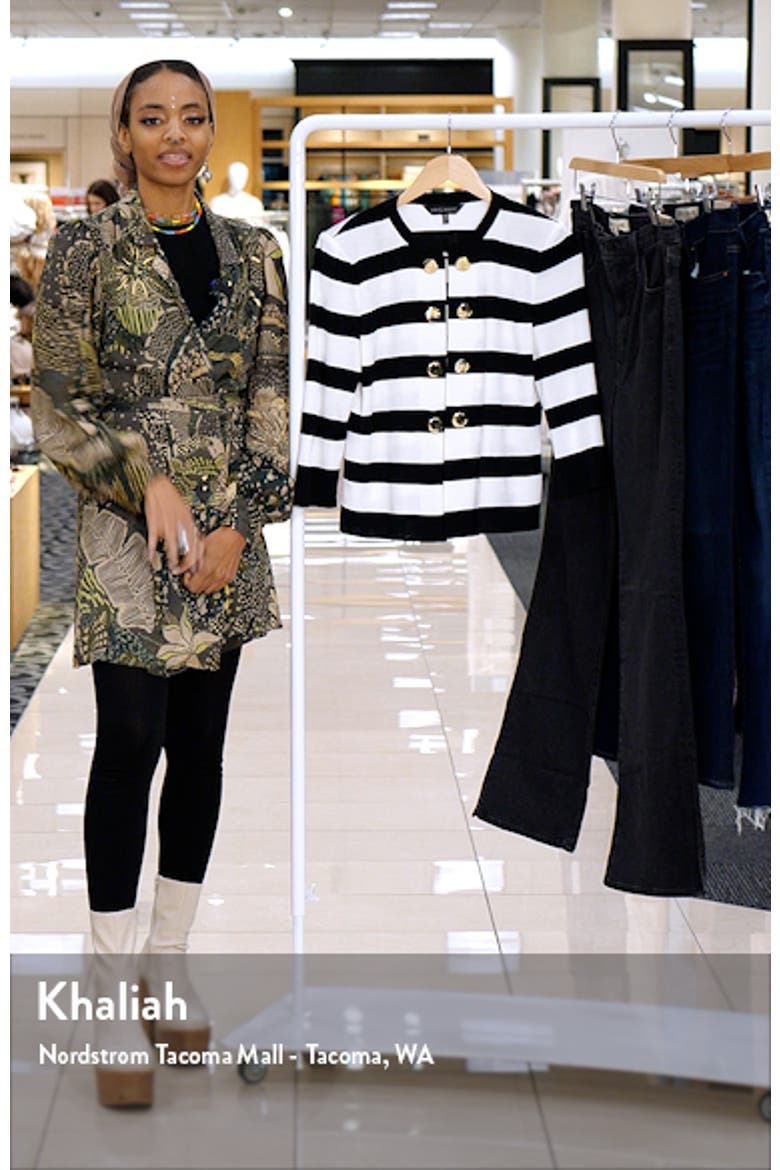 Bold Stripe Cardigan video