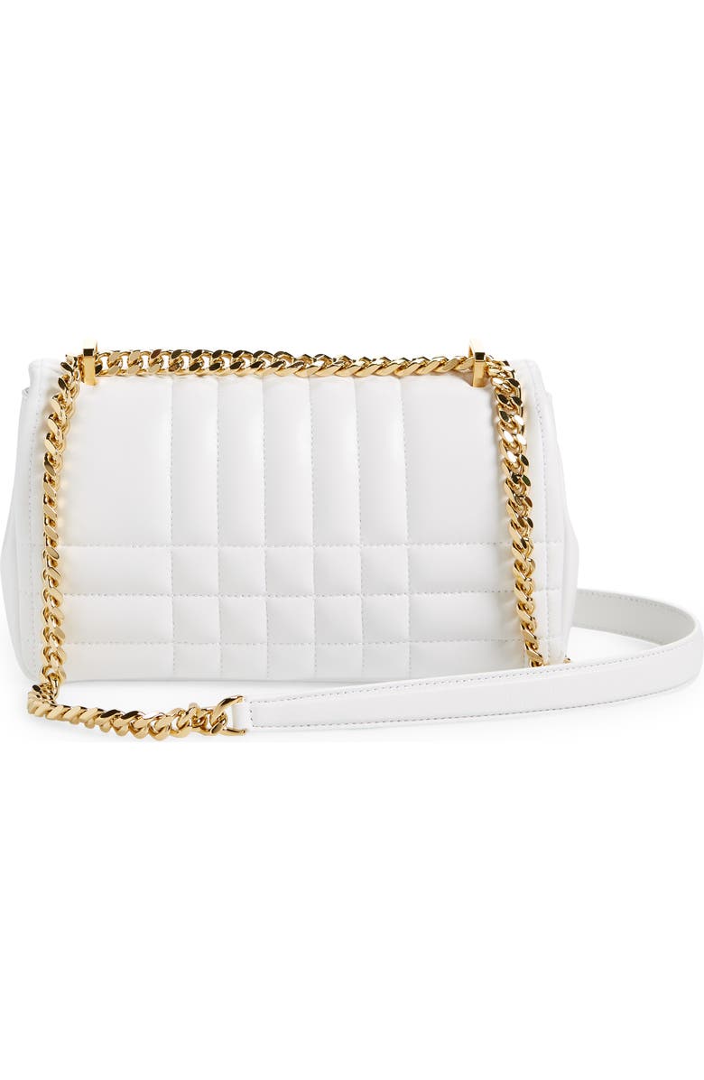 Burberry Small Lola TB Quilted Leather Shoulder Bag, Alternate, color,