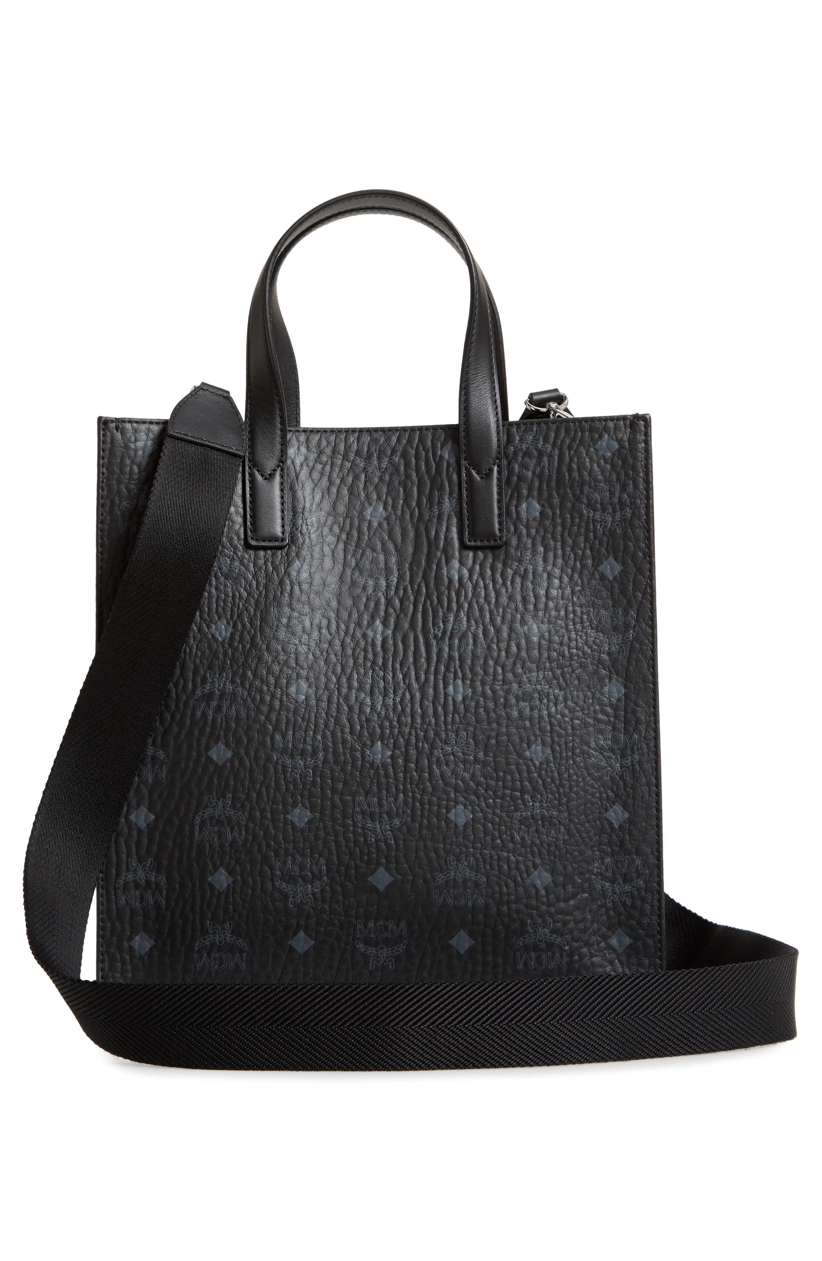 MCM Small Klassik Visetos Tote, Alternate, color, 