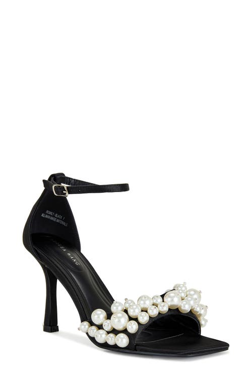 Azalea Wang Romily Ankle Strap Sandal In Black