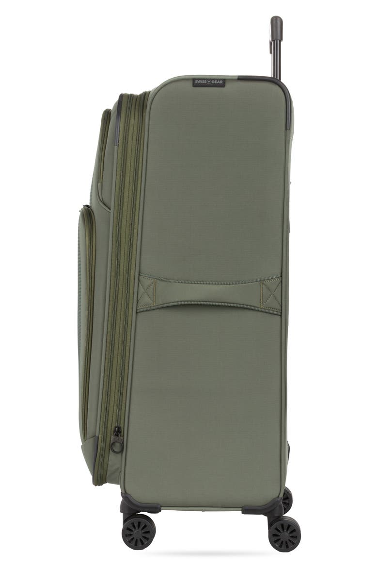 28-Inch Softside Spinner Luggage, Alternate, color, OLIVE GREEN