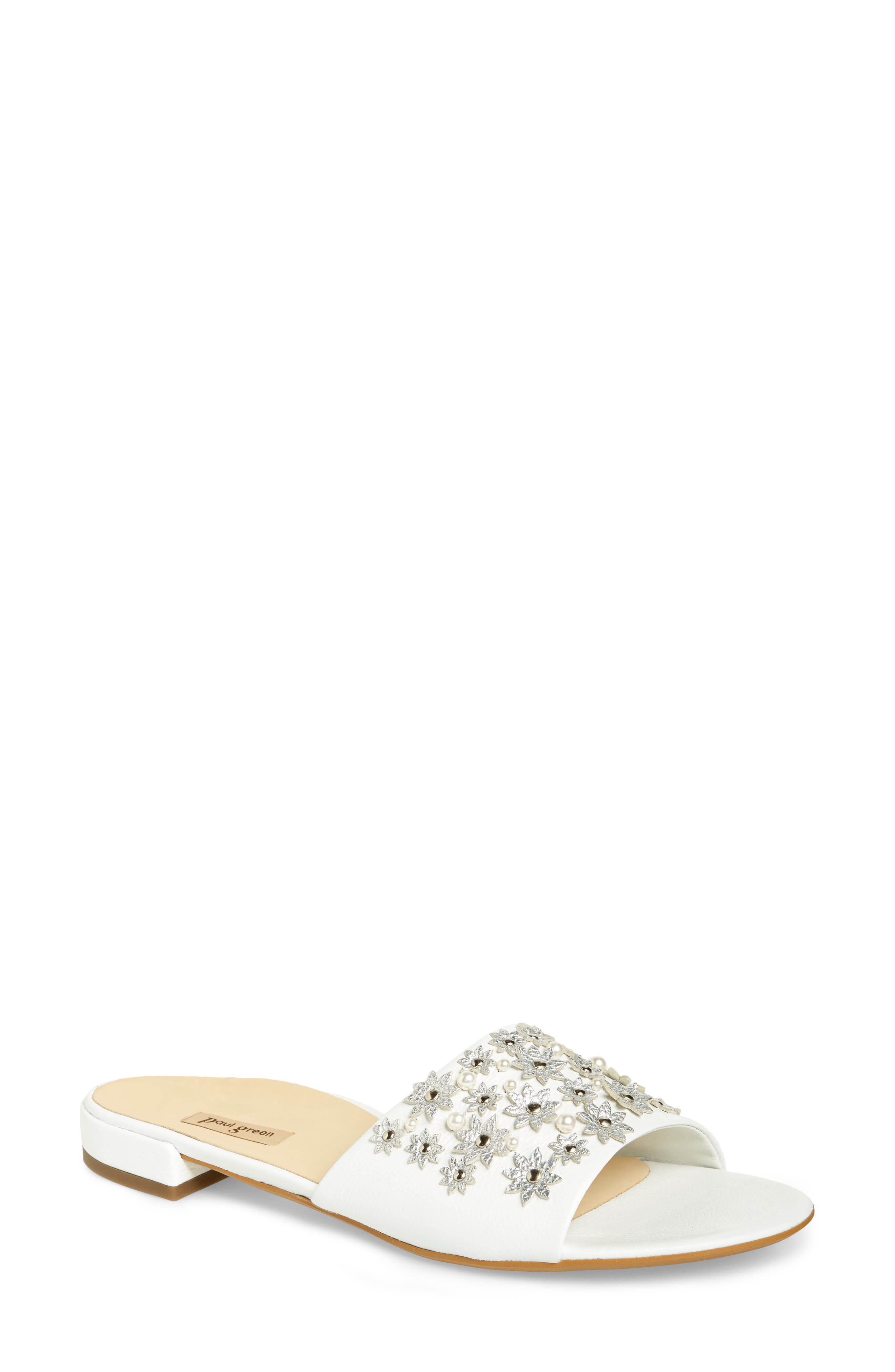 Paul Green Daisy Slide Sandal, Main, color, 