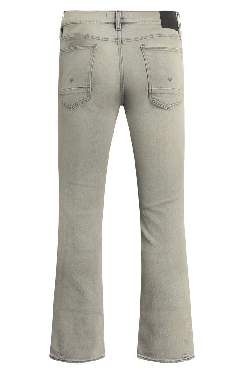 Hudson Jeans Walker Kick Flare Jeans, Alternate, color, Chalk Mist