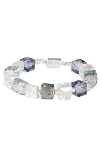 Saachi Cube Beaded Bracelet In Multi