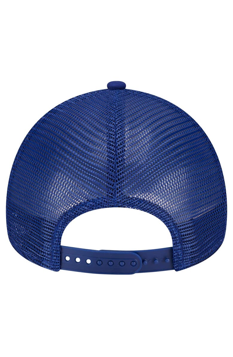 New Era Men's New Era Royal Los Angeles Dodgers 9FORTY A-Frame Trucker Adjustable Hat, Alternate, color, 