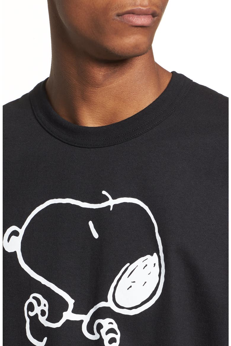 Heritage Snoopy Unisex T-Shirt (Limited Edition) (Nordstrom Exclusive), Alternate, color, BLACK