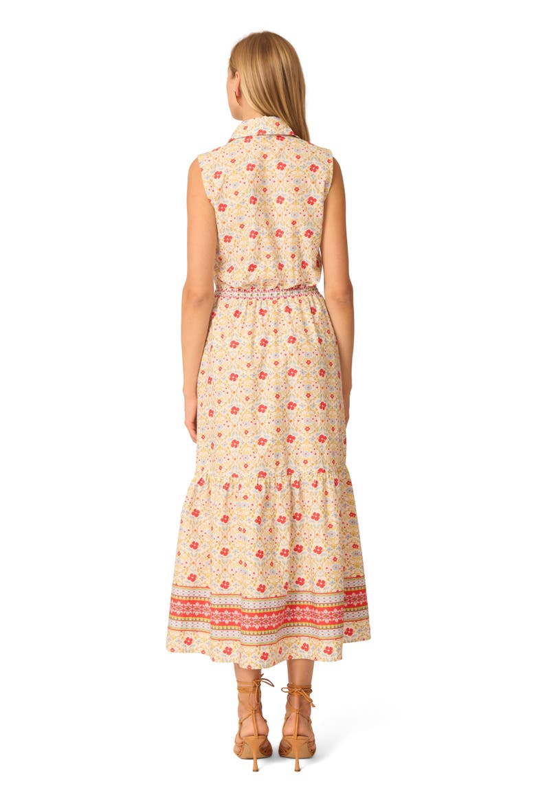 Alita Dress, Alternate, color, Red ditsy floral print