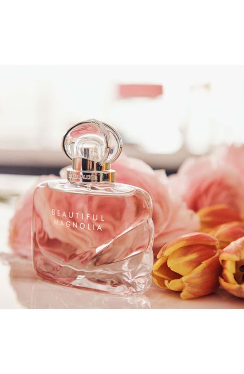 Estée Lauder Beautiful Magnolia Eau De Parfum Set $235 Value In Transparent