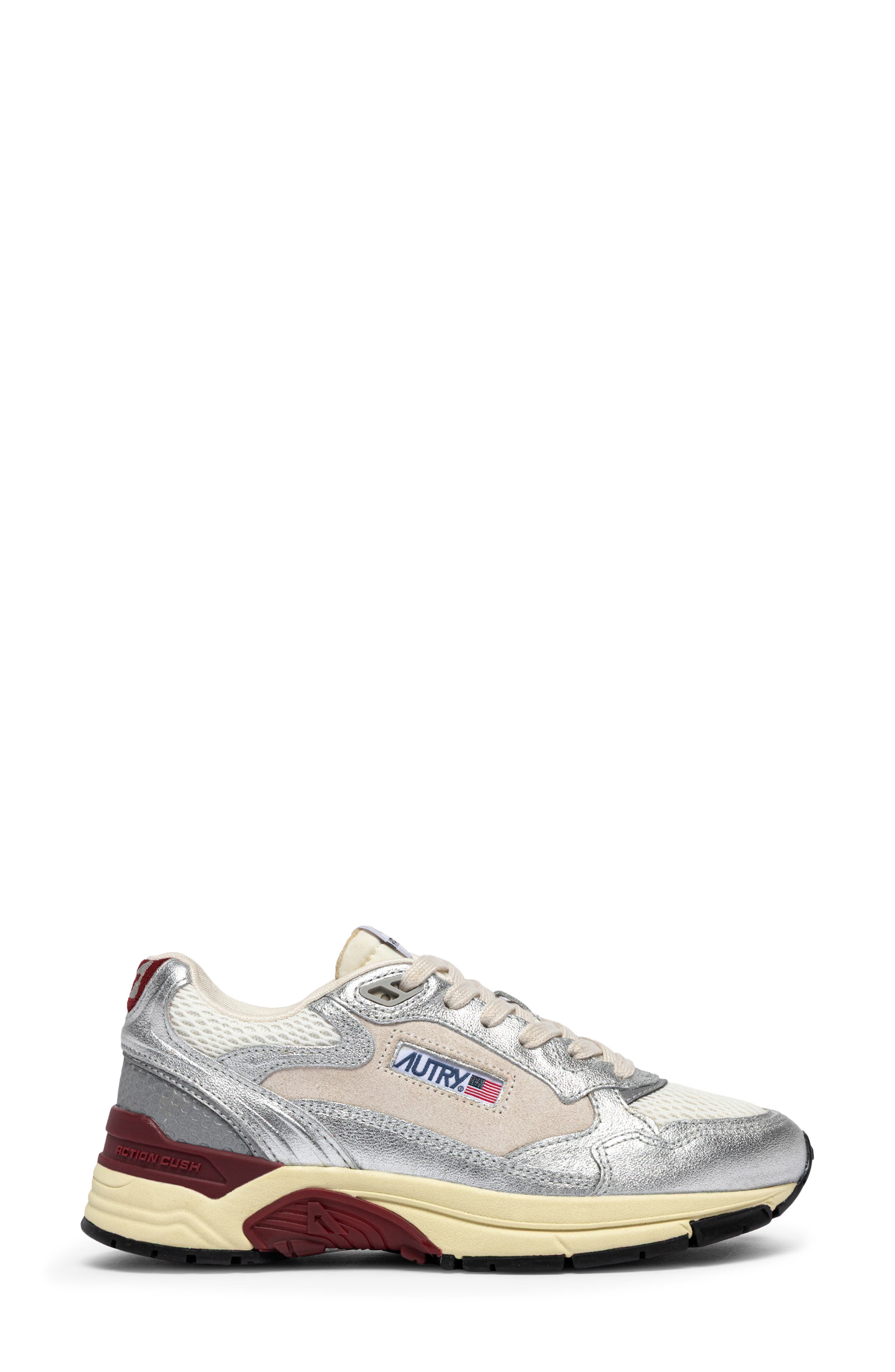Hyperway Low Sneaker, Alternate, color, SILVER