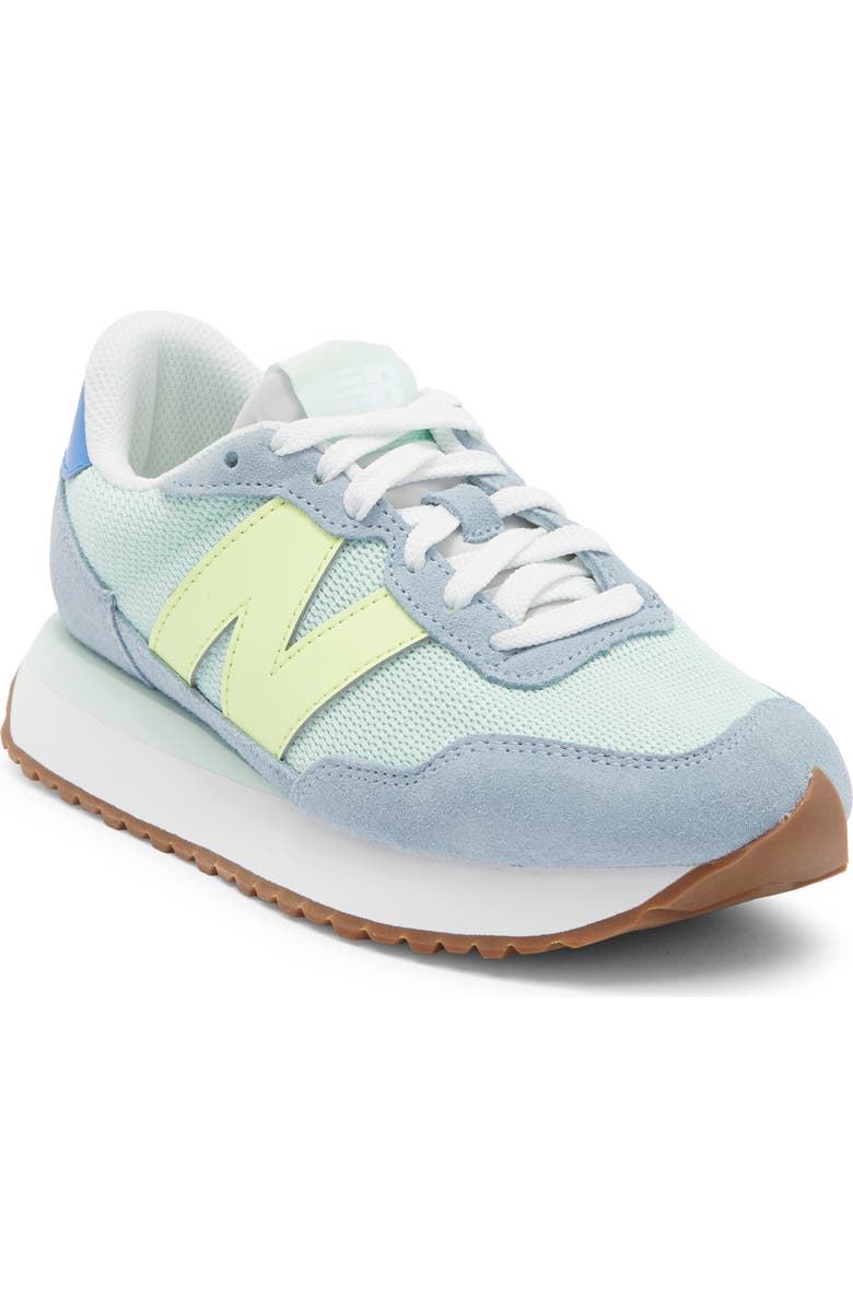 New Balance 237 Sneaker, Main, color, Light Arctic Grey/ Cosmic Jade