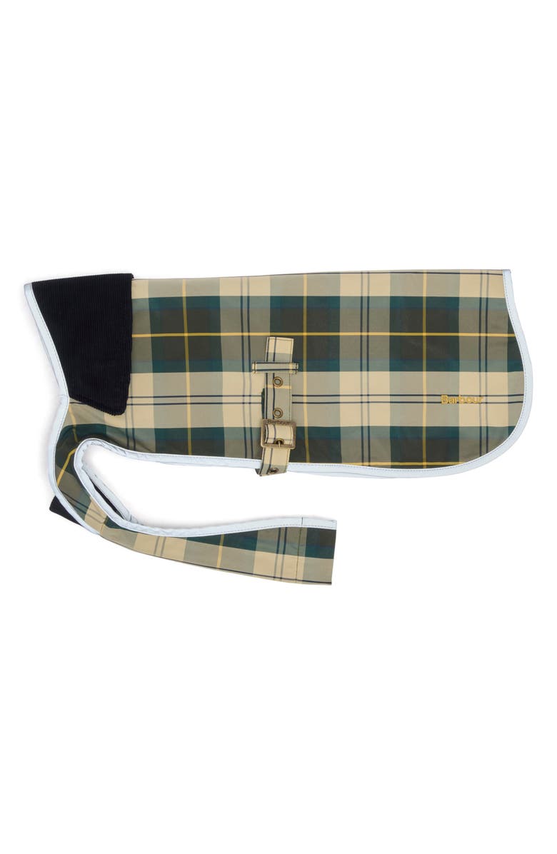 Barbour Tartan Waterproof Dog Coat, Main, color, Ancient Tartan