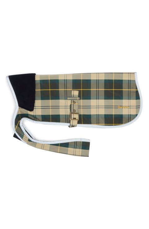Tartan Waterproof Dog Coat