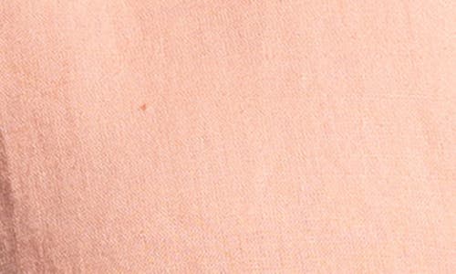 Weekend Los Angeles Maxime Linen Blend Button-up Shirt In Muted Clay