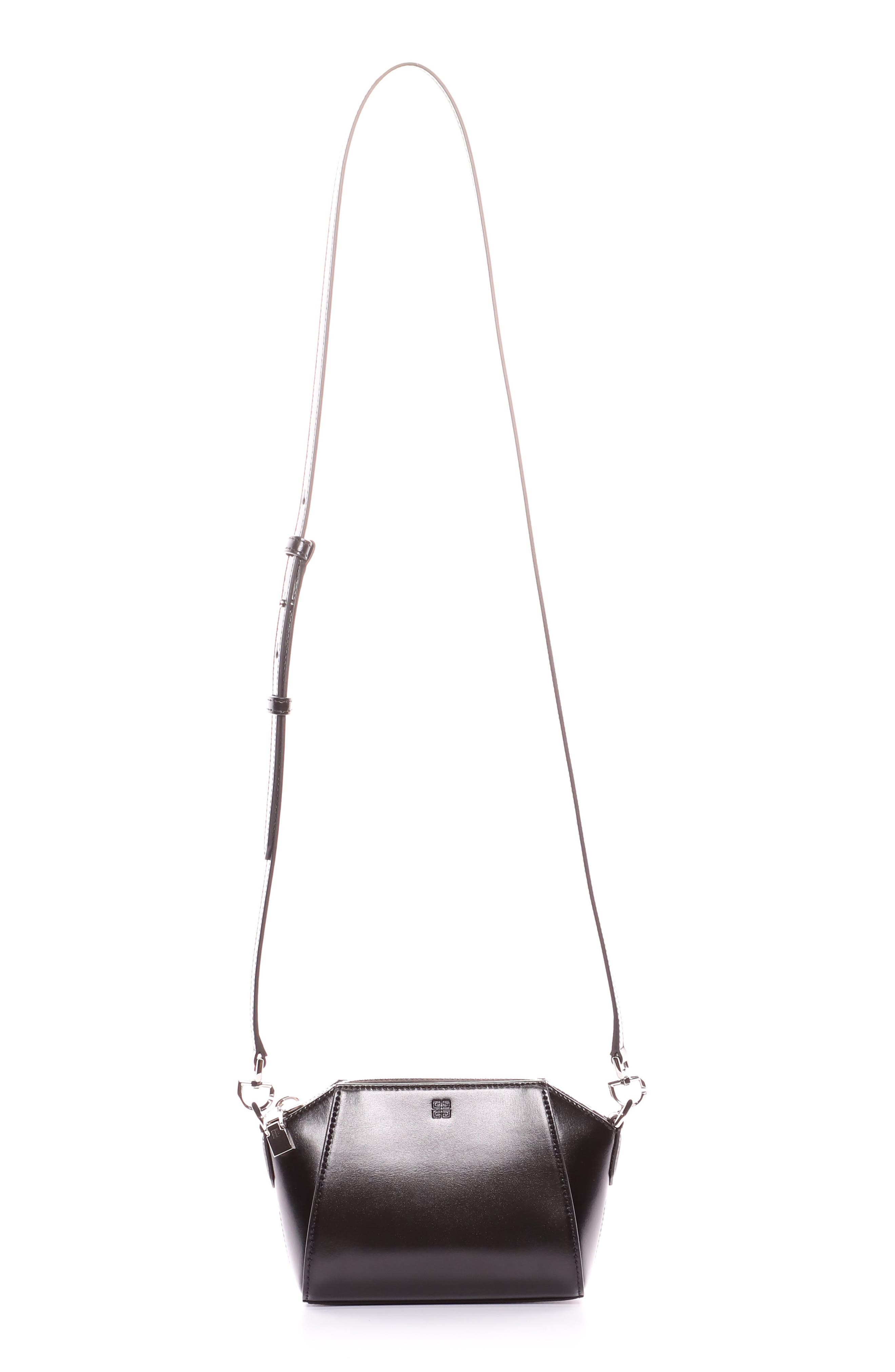 Givenchy Nano Antigona Leather Crossbody Bag, Main, color, 