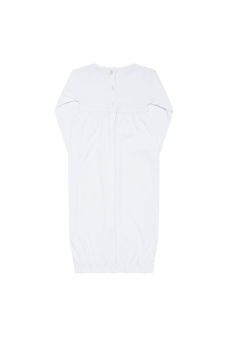 Nellapima Nella Smocked Boy Gown - Baby, Alternate, color, White