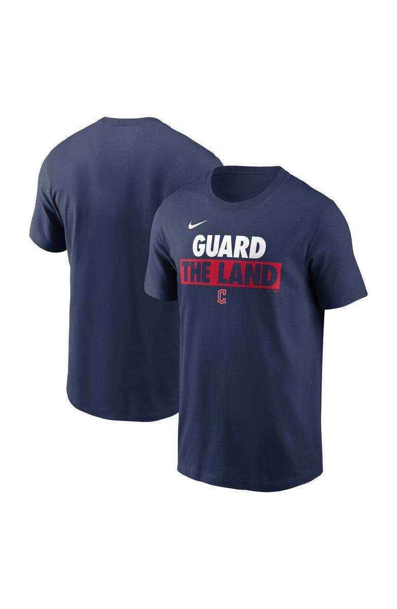 Nike Men's Nike Navy Cleveland Guardians Rally Rule T-Shirt, Main, color, 