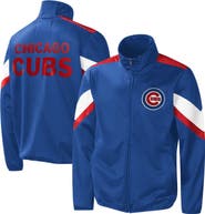 G-III SPORTS BY CARL BANKS Men's G-III Sports by Carl Banks Royal Chicago Cubs Earned Run Full-Zip Jacket