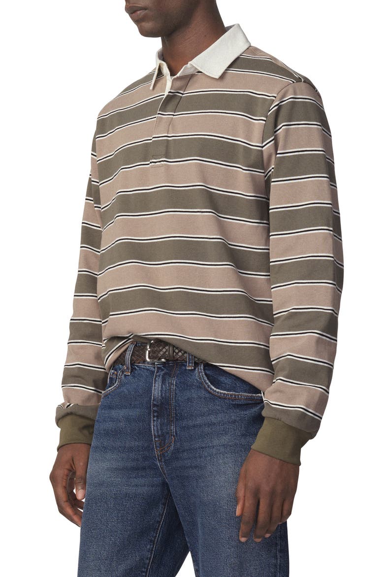 Stripe Rugby Shirt, Alternate, color, TEA LEAF MULTI