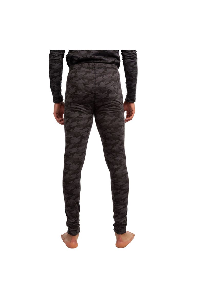 Derren Camo Base Layer Bottoms, Alternate, color, Dark Grey