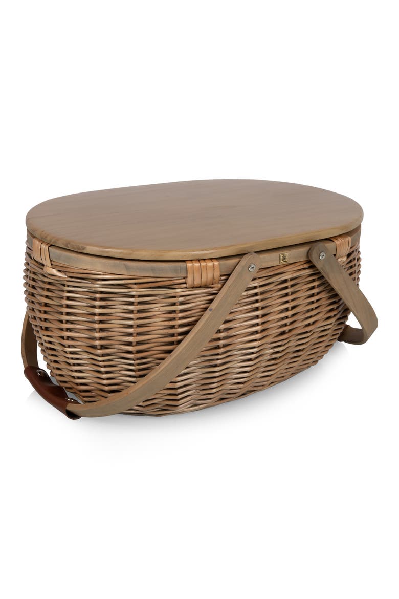 Sequoia Picnic Basket, Main, color, BEIGE