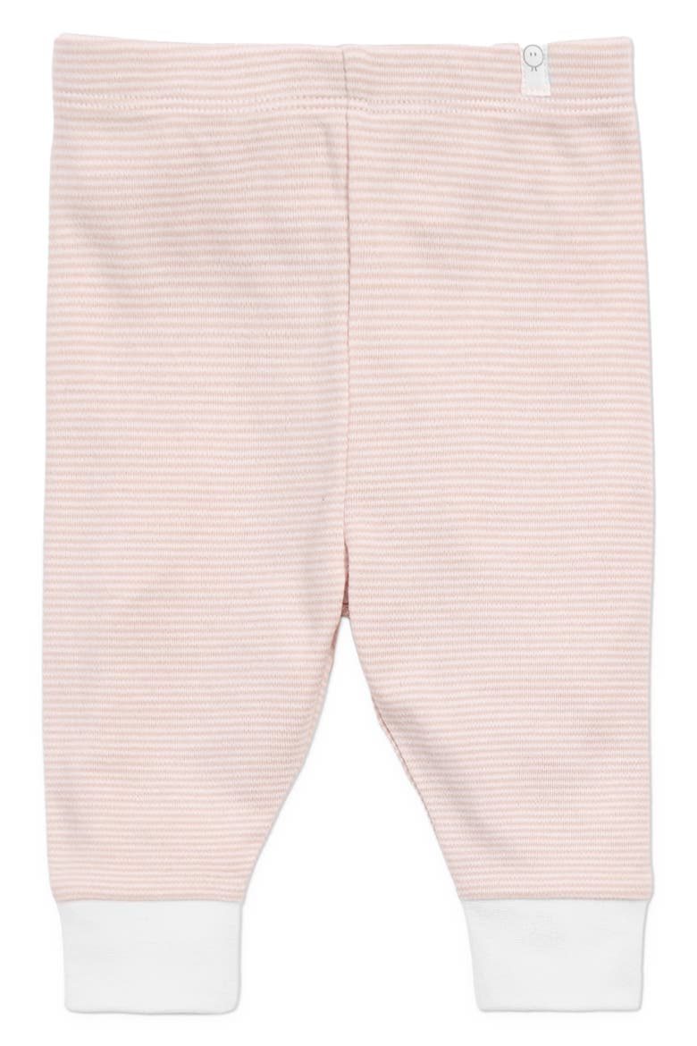 Snoozy Fitted Two-Piece Graphic Pajamas, Alternate, color, BLUSH STRIPE