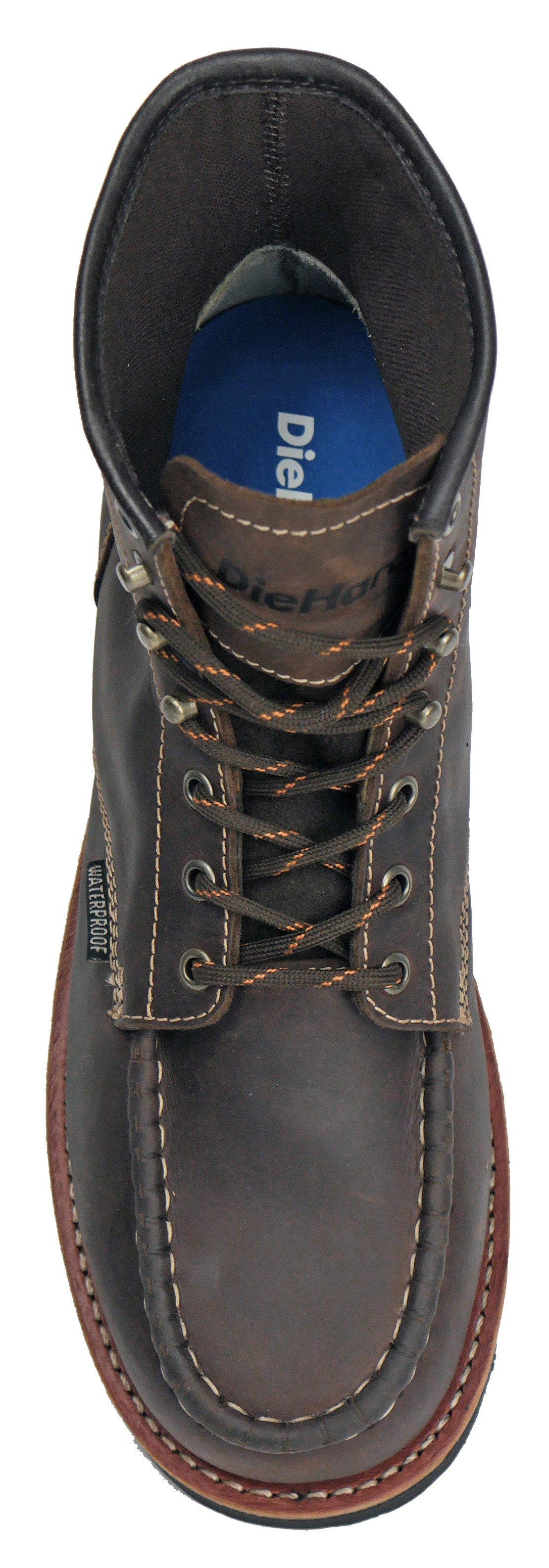 DieHard Monte Composite Toe Waterproof Work Boot Dark Brown, Alternate, color, Dark Brown