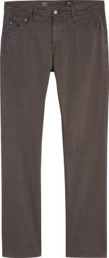 AG Everett Stretch Sateen Slim Straight Pants