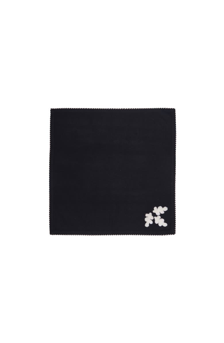 carol & frank Nordic Joy Set of 4 Cloth Napkins, Alternate, color, Black
