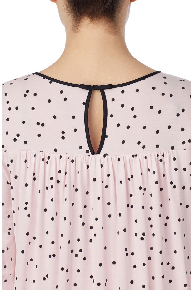bell cuff pajamas, Alternate, color, SCATTERED DOT PINK
