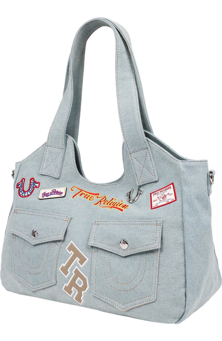 True Religion Agusto Patch Tote, Alternate, color,