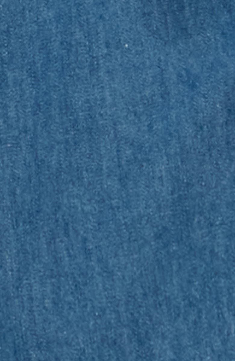 MILES THE LABEL Kids' Cotton Chambray Shorts, Alternate, color, Blue Denim