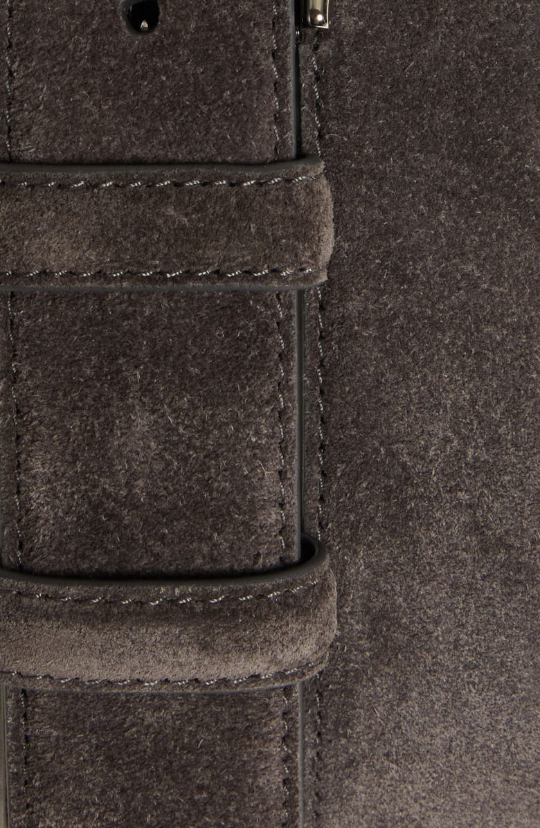 Loro Piana Cintura Alsavel Suede Belt, Alternate, color, 