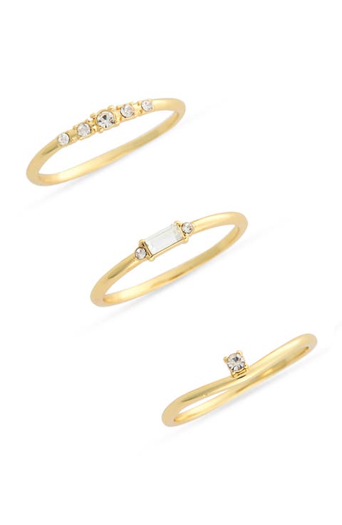 3-Piece Stackable Ring Set