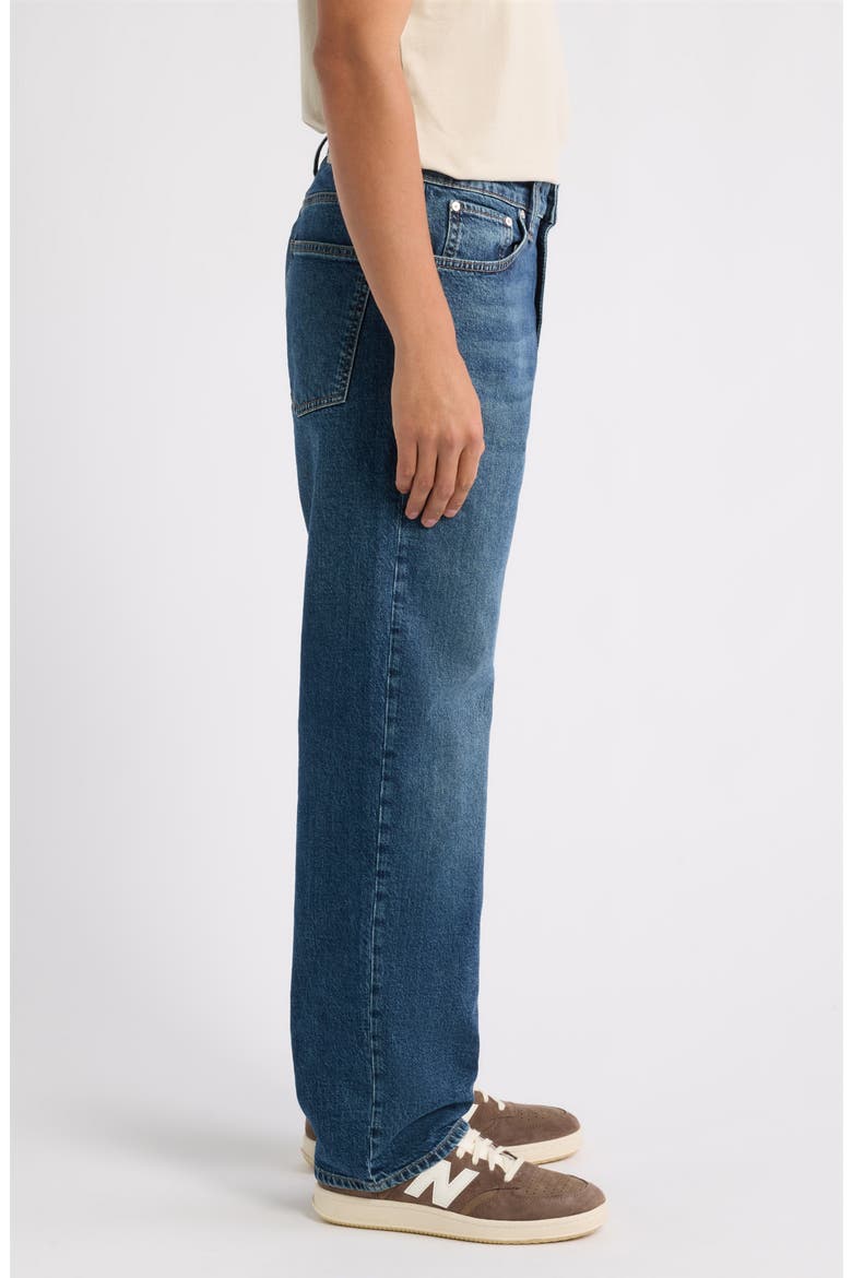 Marcel Relaxed Straight Leg Jeans, Alternate, color, MID USED CLASSIC BLU