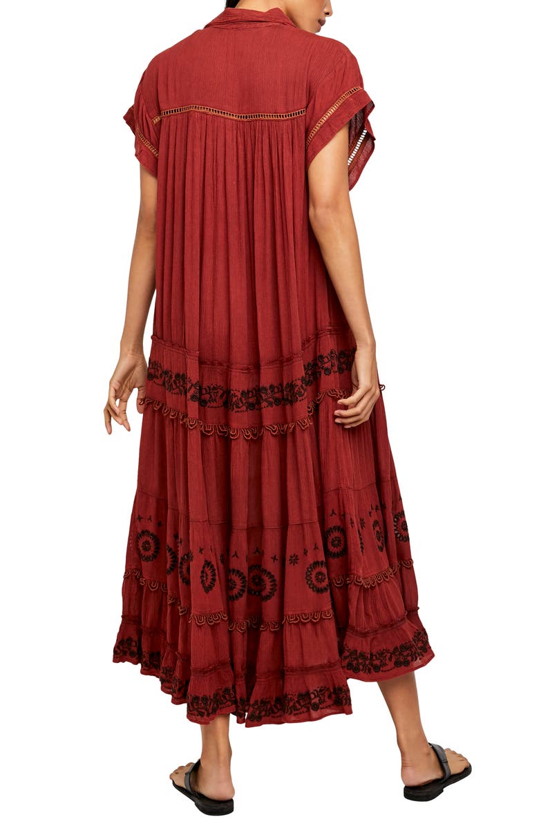 Free People Pretty Cozy Maxi Dress, Alternate, color, 